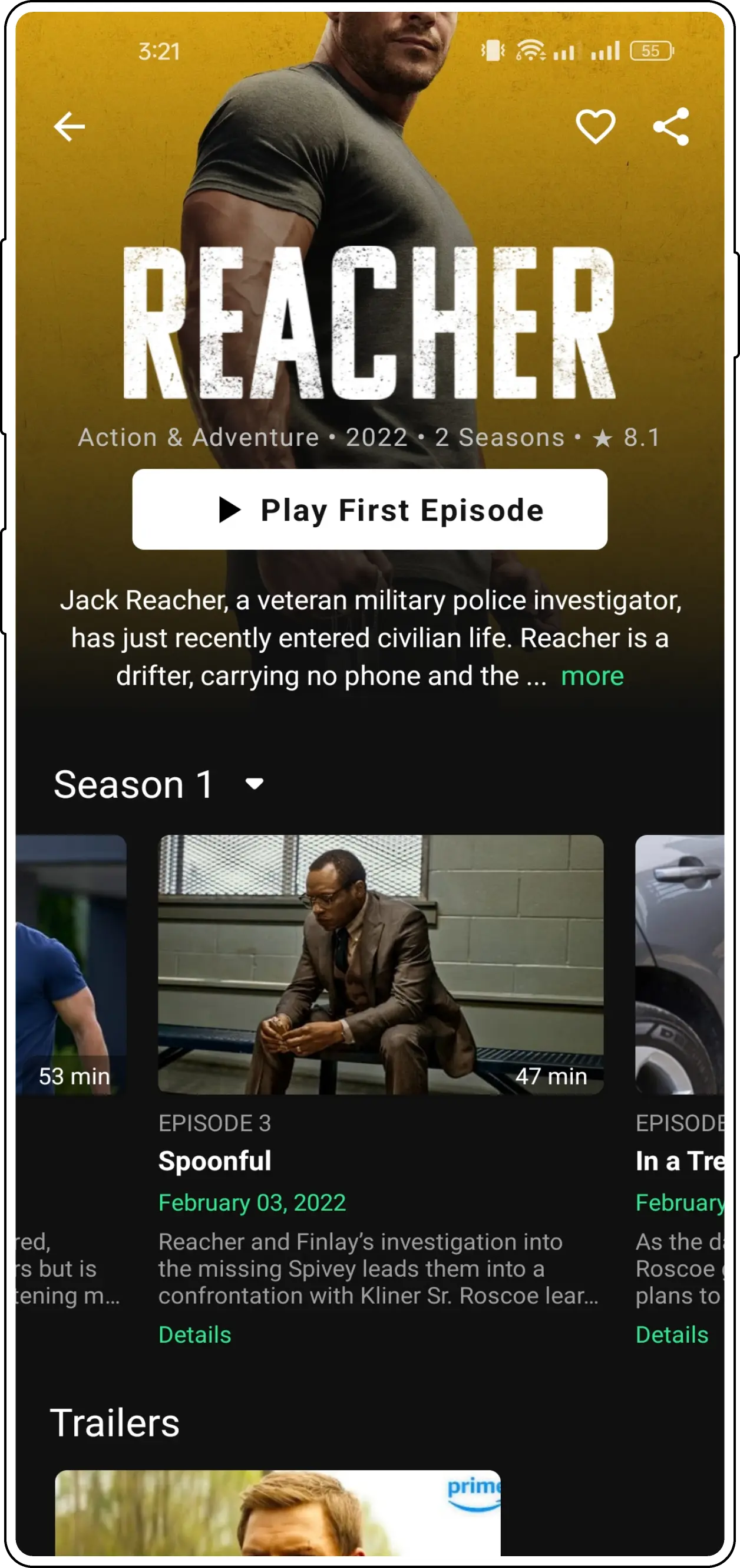 Easycine Android App download feature