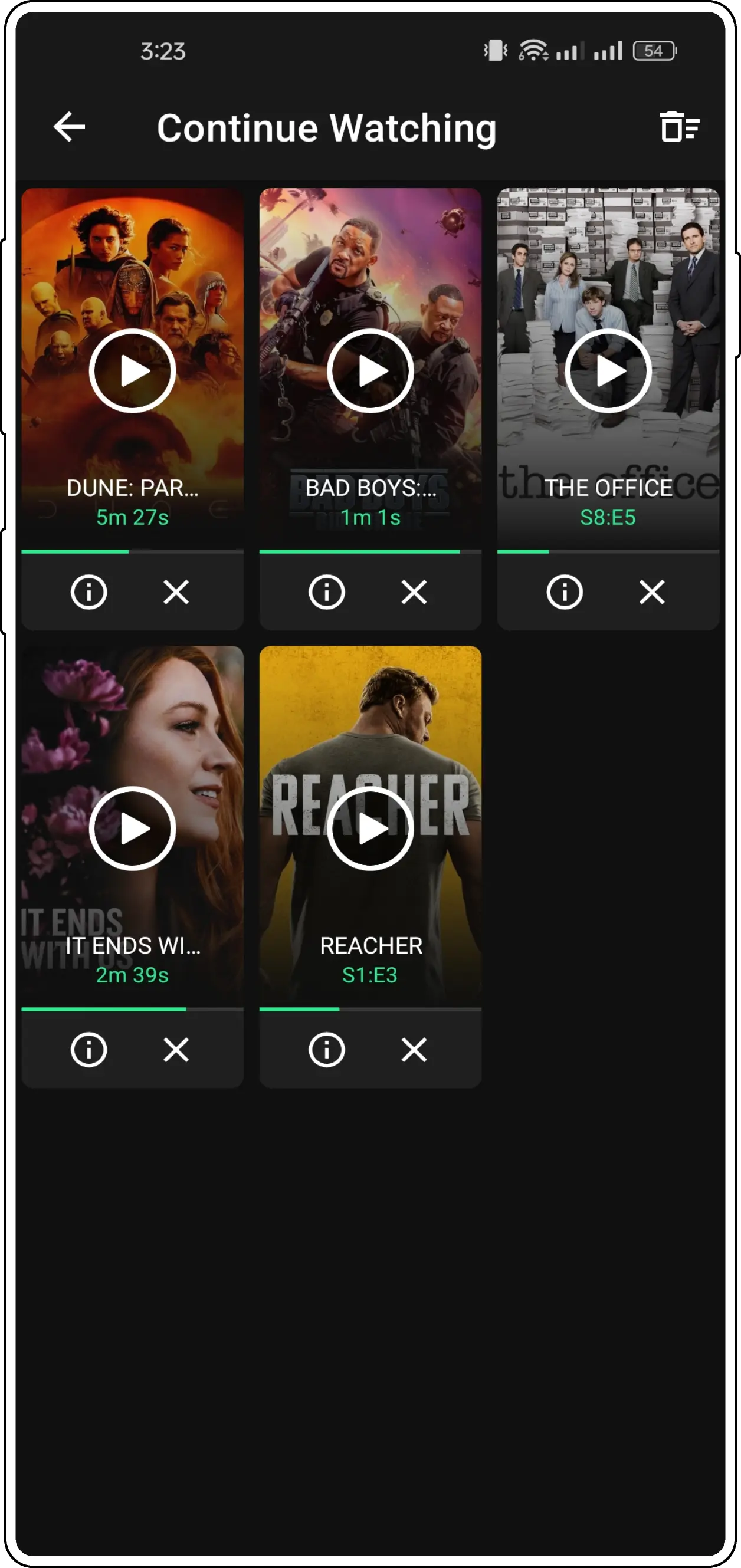 Easycine Android App top rated content