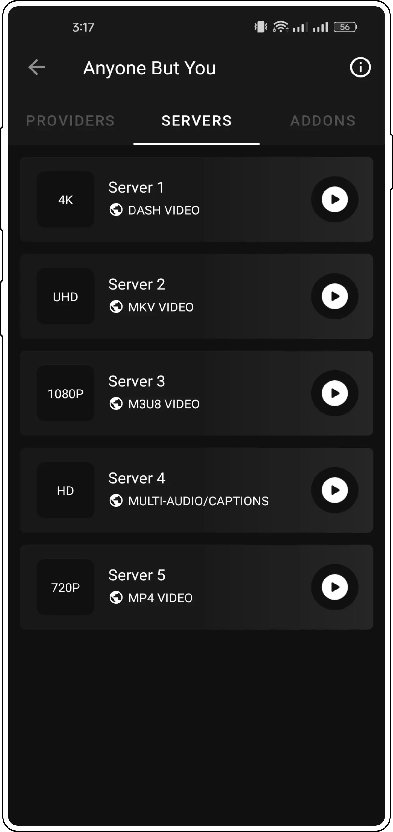 Easycine Android App TV series episodes