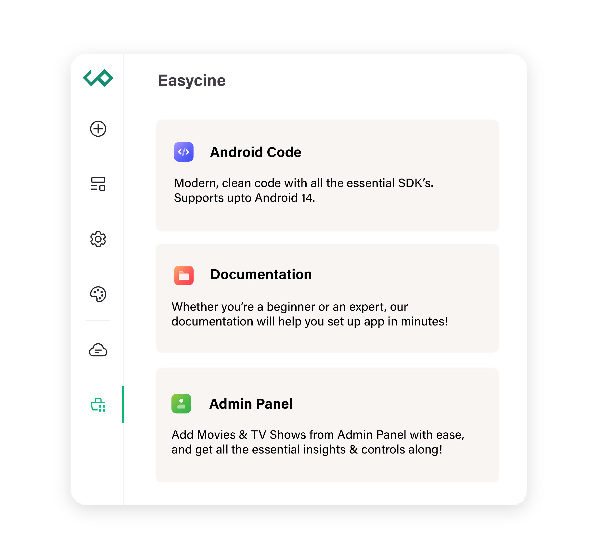 Complete Android OTT app source code solution